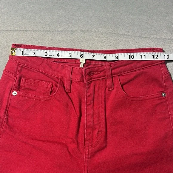 Maje red jeans wide leg - Picture 4 of 10